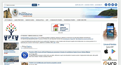 Desktop Screenshot of comune.piombino.li.it